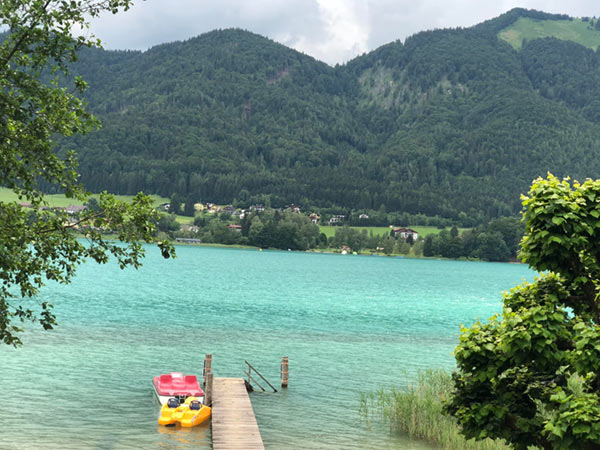 Taxifahrt zum Fuschlsee bei Salzburg