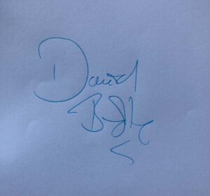 Autogramm Opernsänger